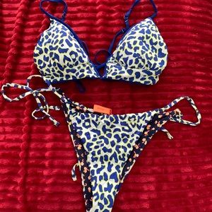Maaji reversible bikini top L bottom M